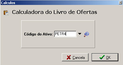 Calculadora de Op&ccedil;&otilde;es
